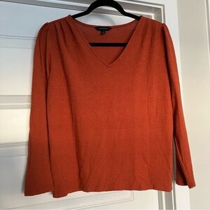 Banana Republic Women Orange Long Sleeve Top Size Small 2026-1e15